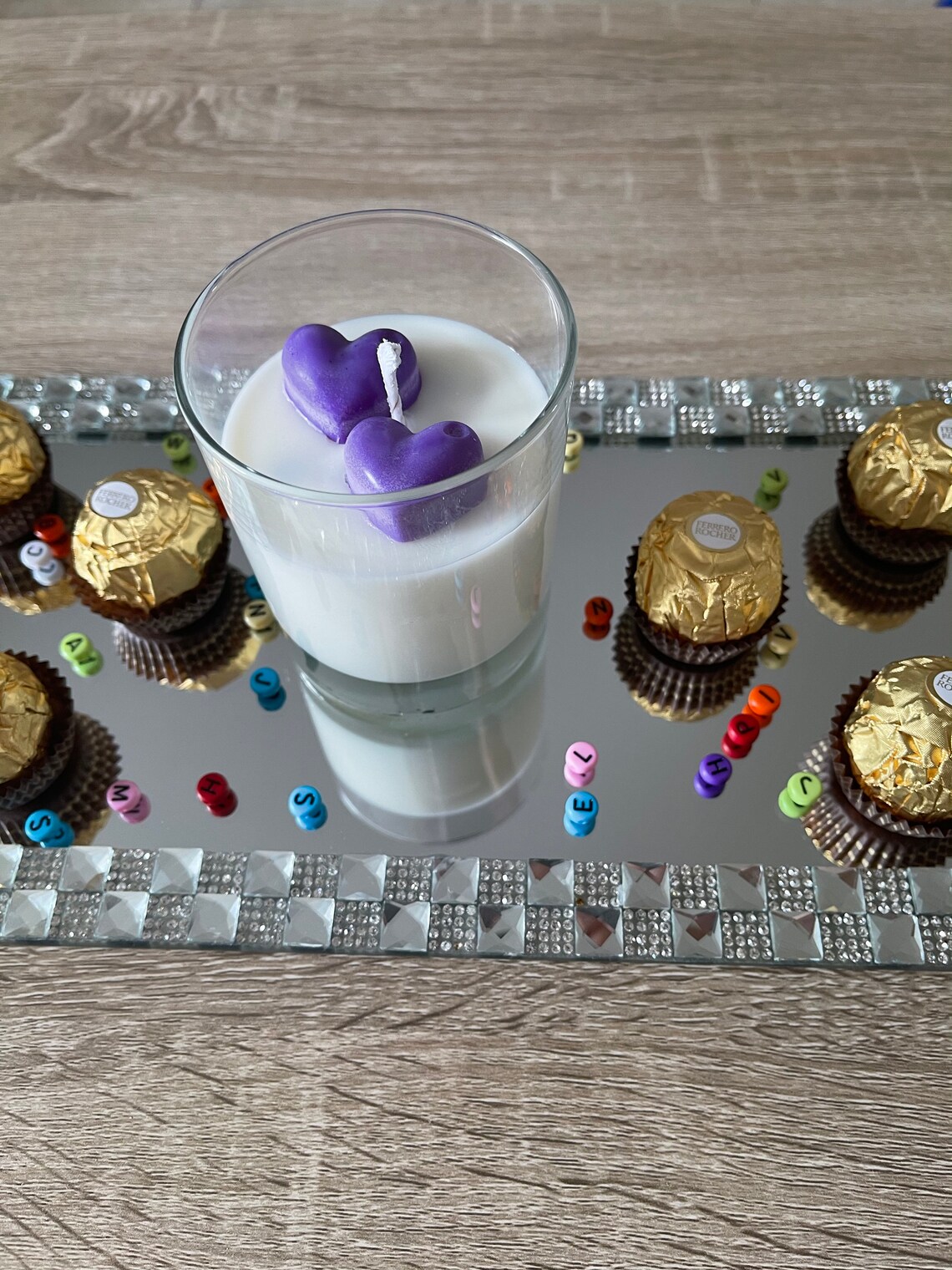 Custom made hidden message candles Etsy