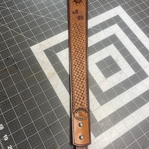Leather Rifle Sling Pattern Template PDF - Etsy