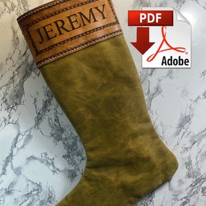 Christmas Stocking Pattern PDF