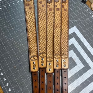 Leather Rifle Sling Pattern Template PDF - Etsy