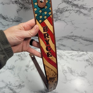 Leather Rifle Sling Pattern Template PDF - Etsy