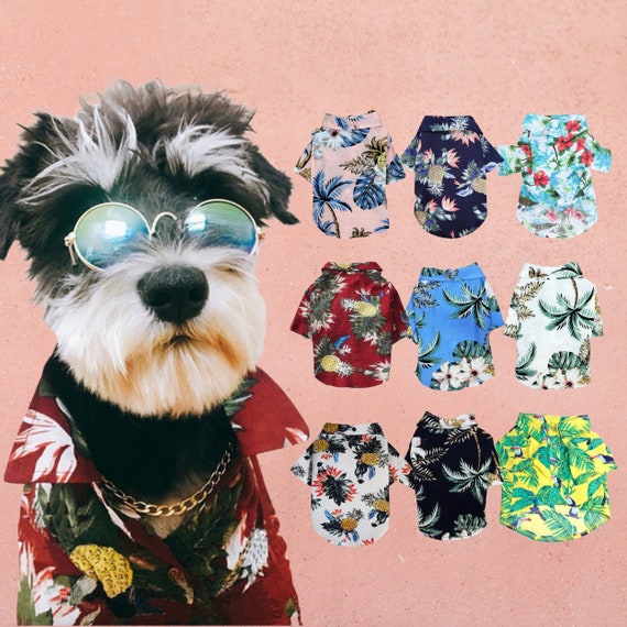 Camisas hawaianas para mascotas para perros y - Etsy España