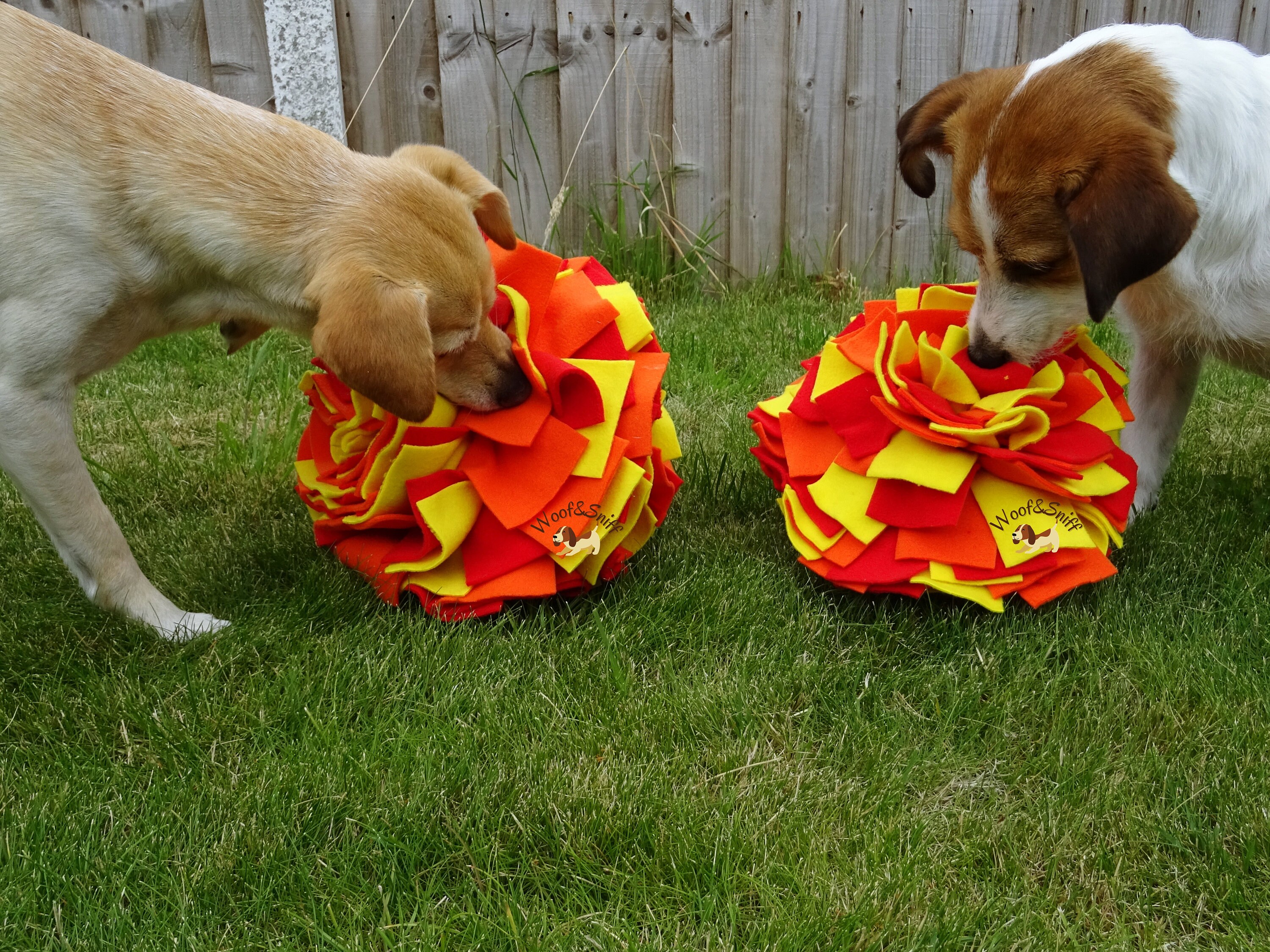 Large Snuffle Mat Ball. Dog Nose Toy. Interactive Pet Toy. Dog Etsy UK