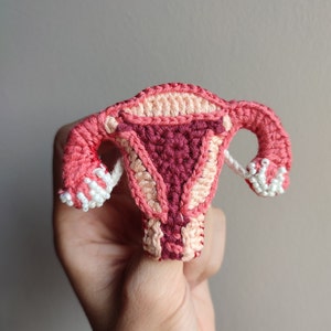 CROCHET PATTERN Anatomy of a Woman Brooch by Asessune (Instant PDF download)