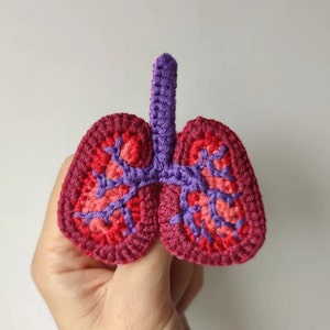 CROCHET PATTERN Anatomy of a Breath Brooch by Asessune (Instant PDF download)