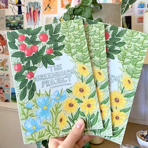 The Greenhouse Project (grade B) | Gardening book | Art zine | greenhouse book