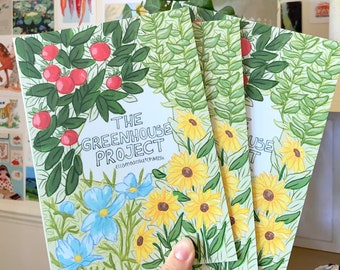 The Greenhouse Project (Note B) | Gartenbuch | Kunst Zine | Gewächsbuch