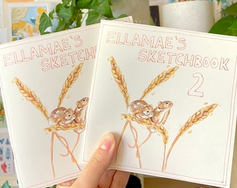 Sketchbook zine Vol.2 | art zine | art book