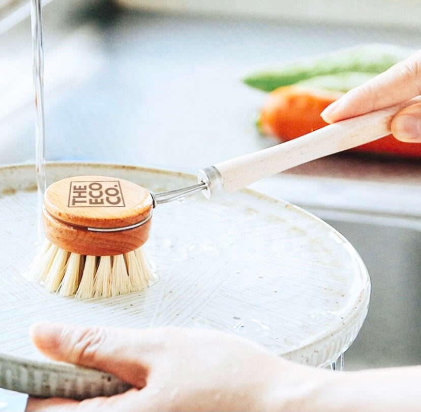 Wood Dish Brush: Durable, Easy to Clean, Eco-Friendly, Compostable – Exult  Planet