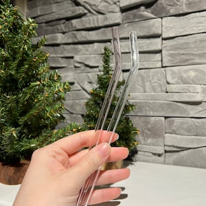 Bent Glass Straw