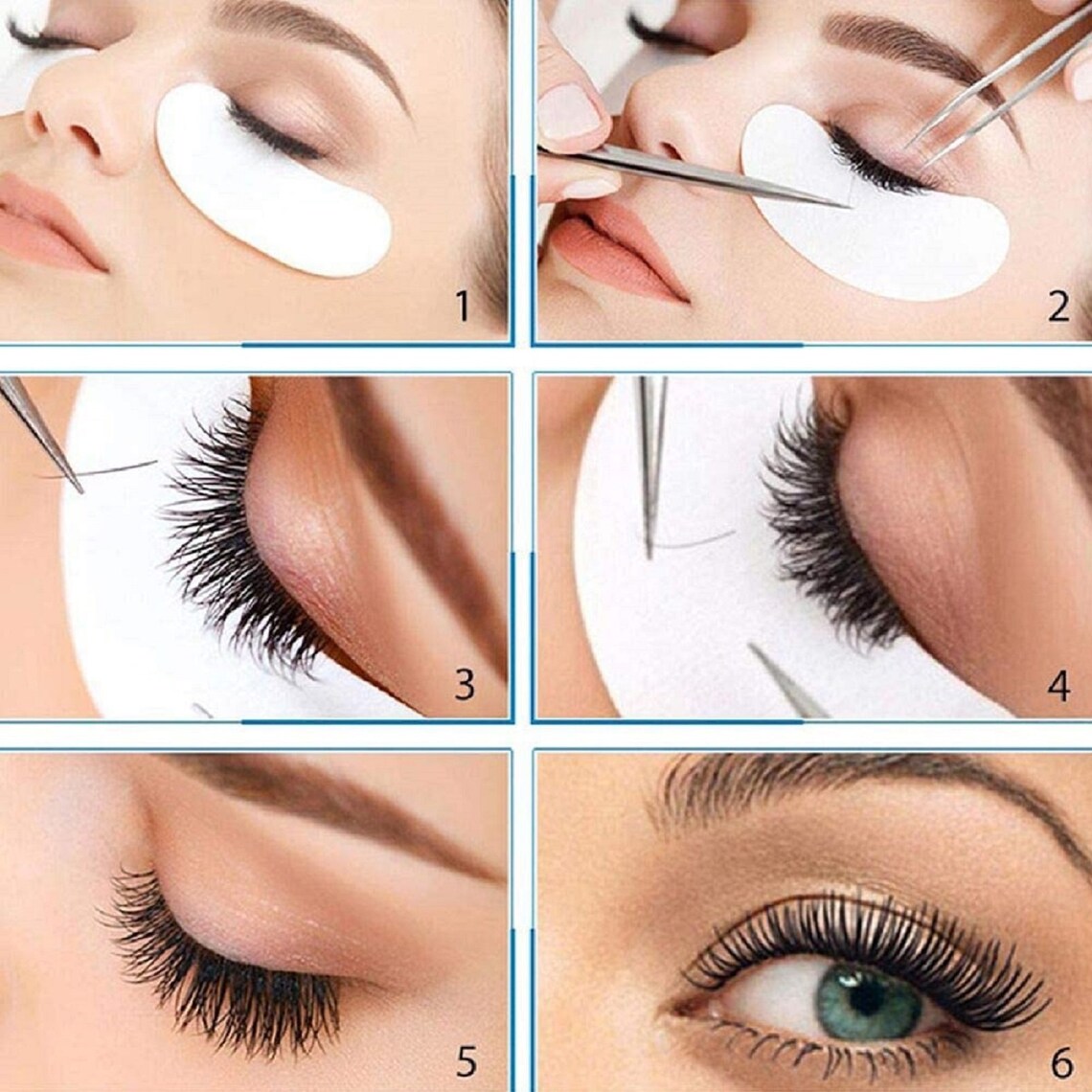 30/50/100/200 Pairs Salon Eyelash Extension Under Eye Mask Etsy