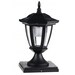 4 X Smart Garden Solar Black Garden Fence Post Top Lights Super Bright White Led 4 X Smart Garden Solar Black Garden Fence Post Top Lights Super Bright White Led