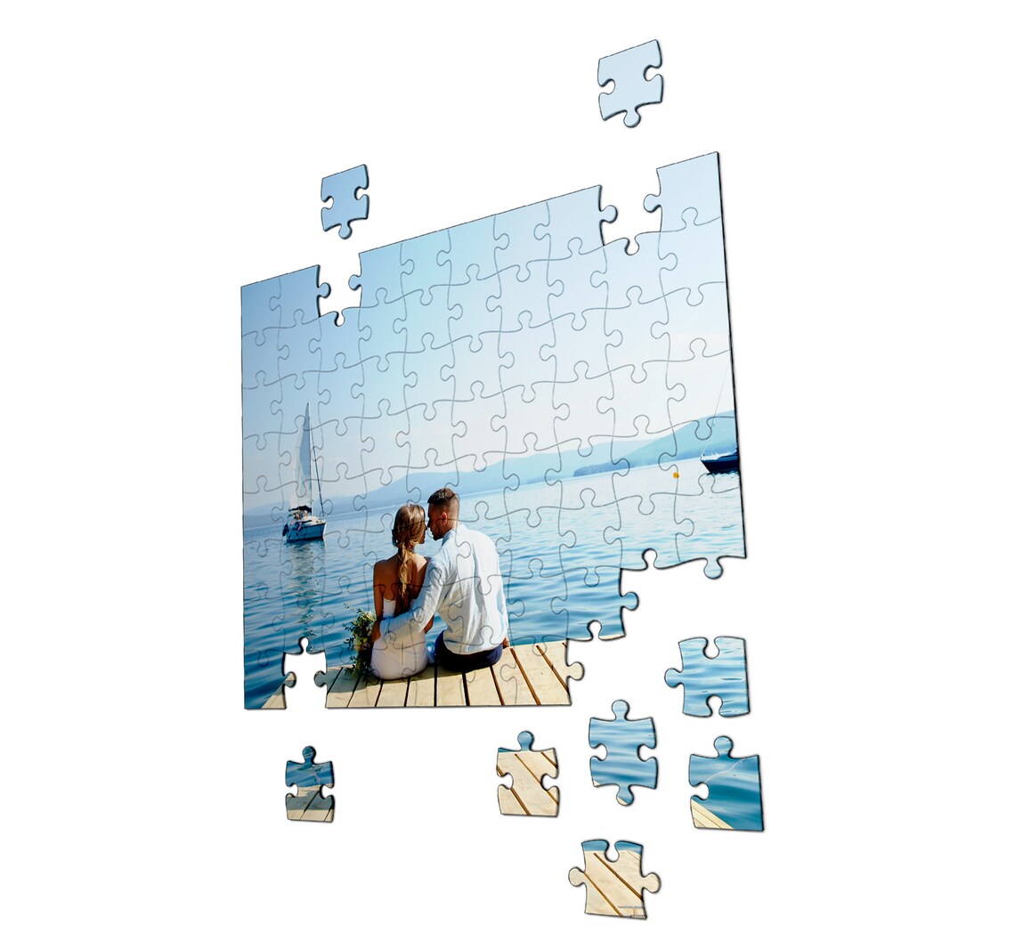 Personalised Photo Puzzle 30 60 & 150 pieces Premium Etsy