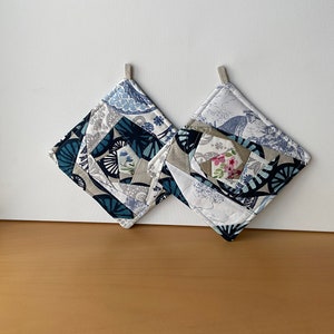 Pot Holder Set Of 2 Kitchen Textiles Patchwork Potholders