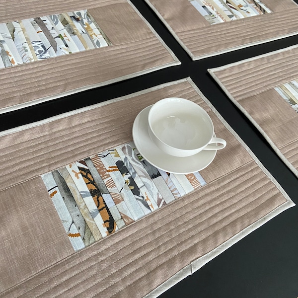 Patchwork Placemats Etsy