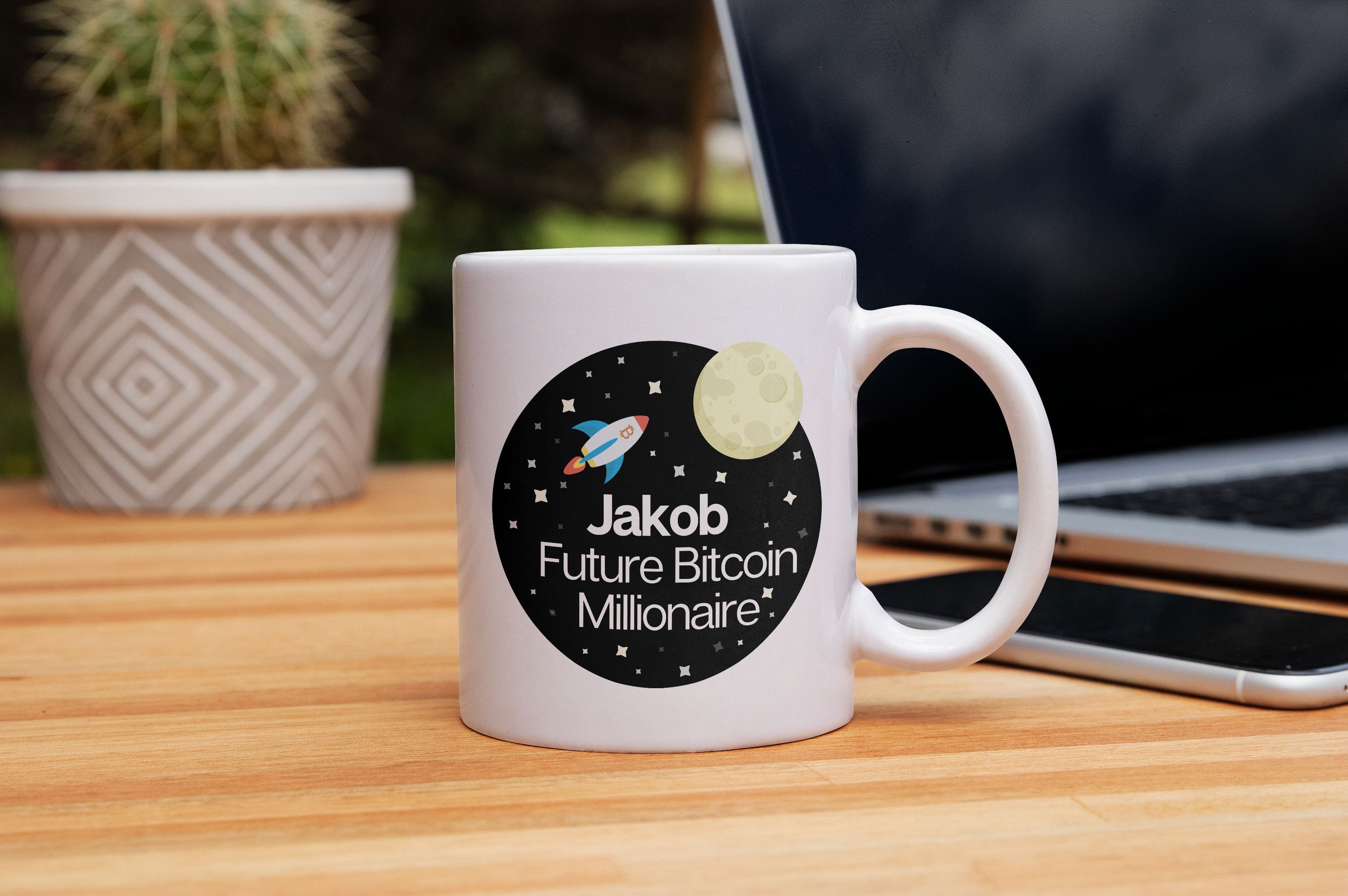 Tasse à Café Bitcoin, Montrez Votre Passion Pour Le Bitcoin, Cadeau Pour  Les Amateurs De Crypto-