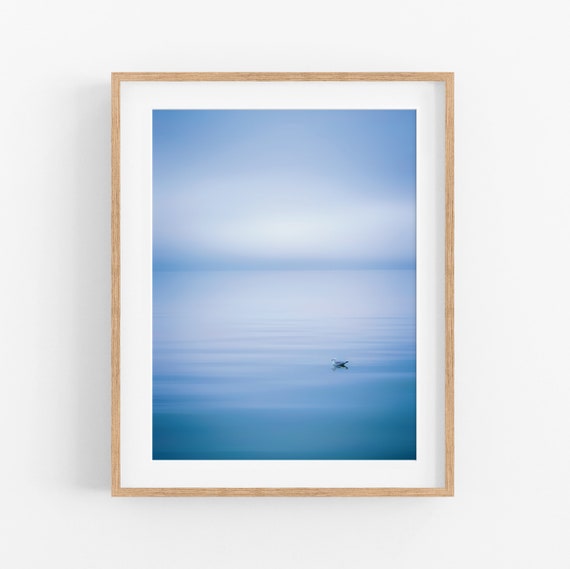 Calm Lake Michigan Photo Print