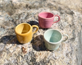 Mini Mug Handmade Ceramic Shot Glasses