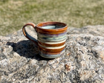 Handmade Ceramic Coffee Mug 12oz