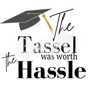 Abschluss-Png-Tassle war den Aufwand wert