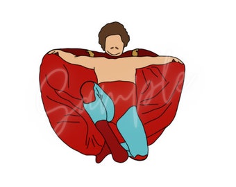 Nacho libre  PNG illustration art transparent background design shirts cups custom birthday topper