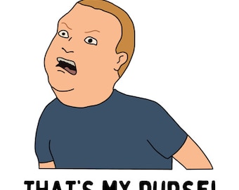 To moja torebka Bobby Hill png cyfrowe pobieranie król hil hank syn Bobby