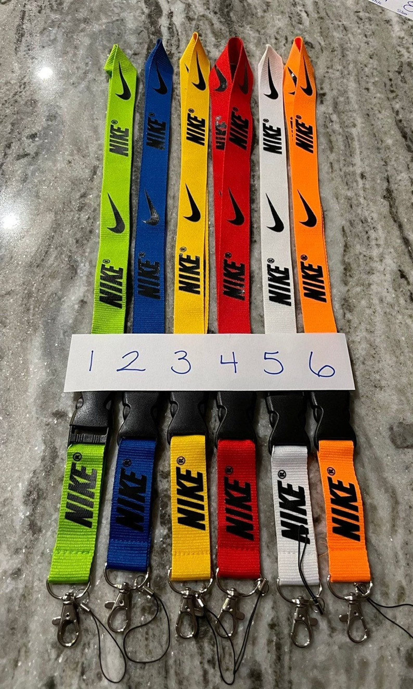 Nike Lanyard Key Chain Id Holder Fast Shipping Etsy