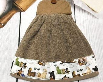 Dog Kitchen Towels:  Pet Lover Gifts