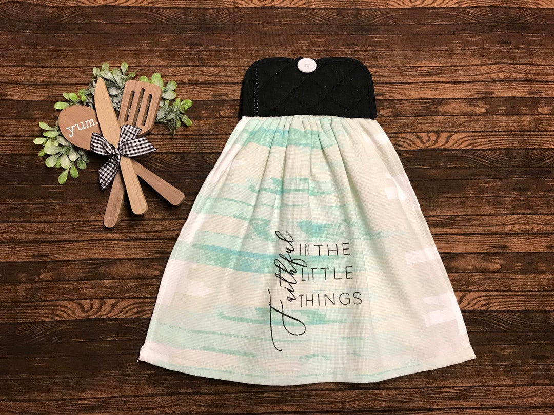 Faith Family Friends Towel & Potholder Set