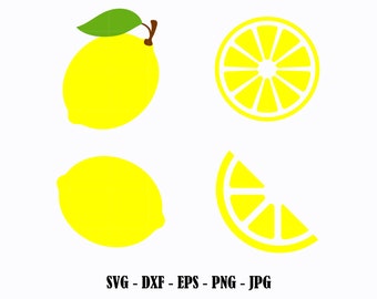 Download Lemon Slice Svg Etsy