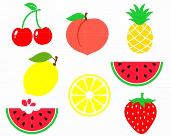 Fruit Svg Etsy