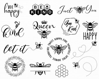 Download Bee Svg Bundle Etsy