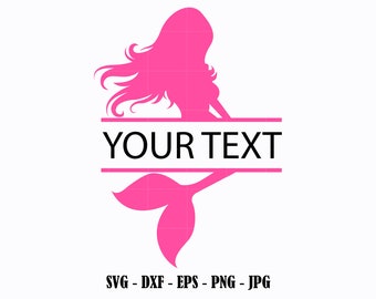 Free Free 186 Mermaid Svg With Name SVG PNG EPS DXF File