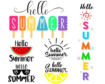 Summer Sun Svg Etsy