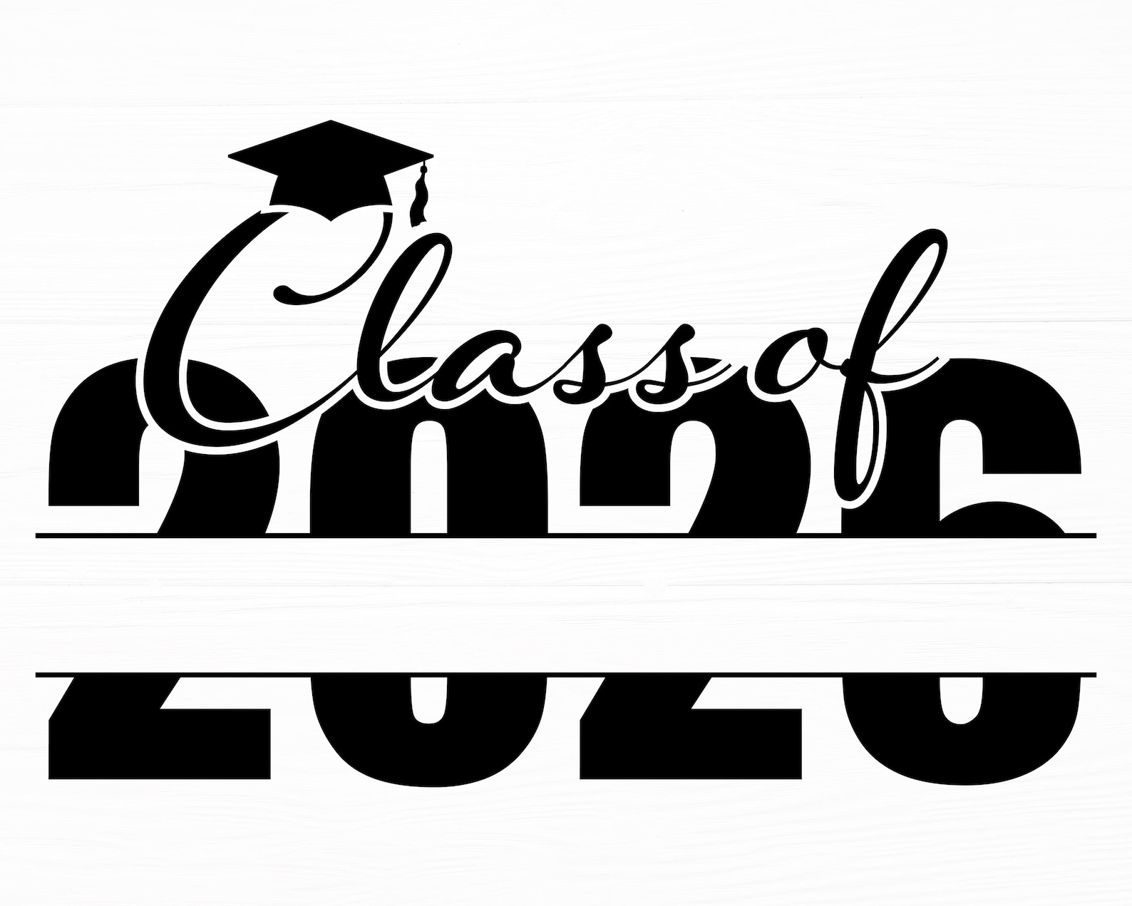 Class of 2026 Svg Graduation Svg Class of Name Frame Monogram Svg ...