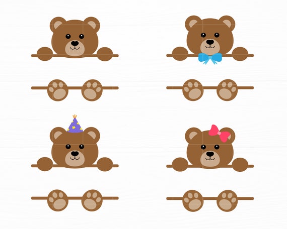 Teddy Bear SVG Cut File