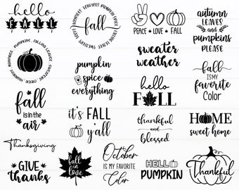 Bundle 120 Fall Designs, Autumn Svg, Fall Cut File Autumn, Cut File Fall  Sayings Svg, Thanksgiving Svg, Fall Quotes Svg, Fall Vector 1025621346 -  Buy t-shirt designs