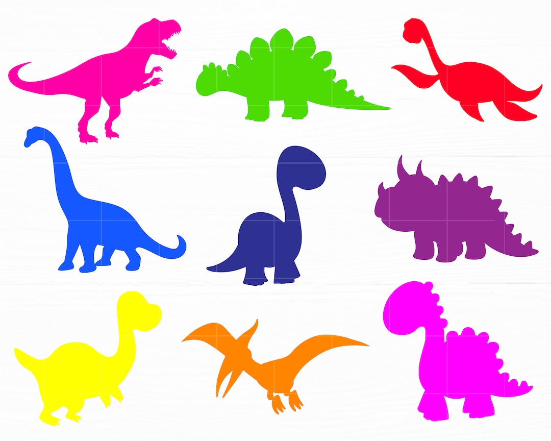 Dinosaur Svg Bundle Cute Dinosaur Svg Dino Svg Dinosaur Cut File Dino ...