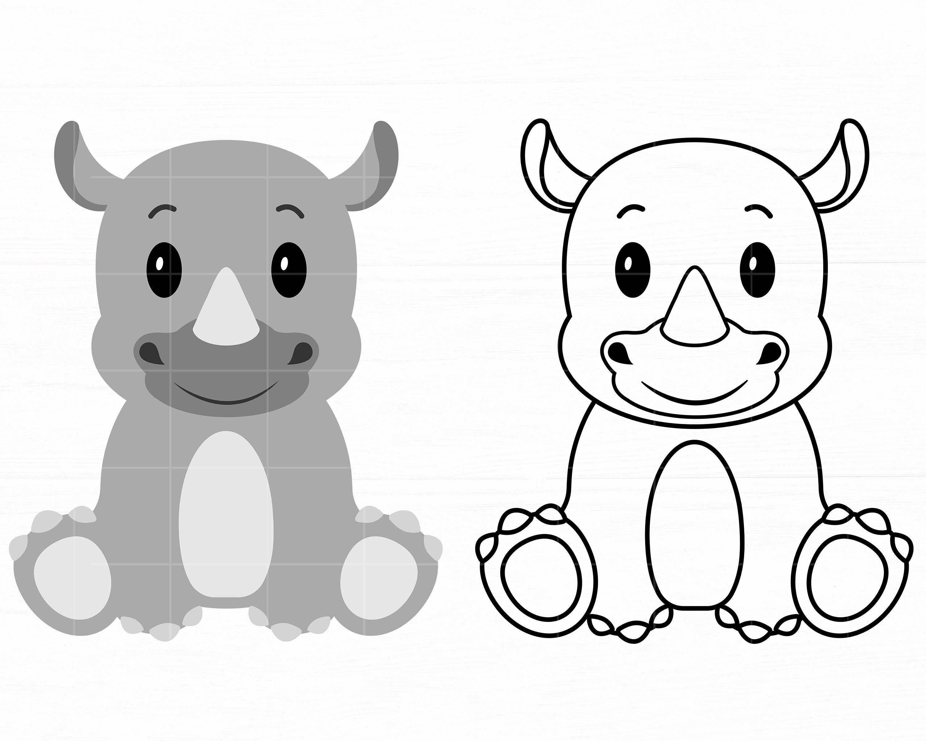 Baby Rhino Svg Safari Animal Svg Cute Rhino Svg Baby Animal Svg Rhino Svg  Animal Svg Png Baby Shower Svg Safari Svg Digital Download - Etsy