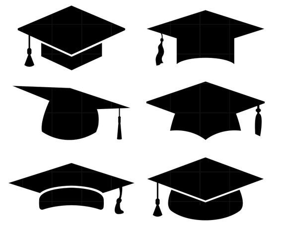 Graduation Caps Svg Bundle, Graduation Hat Svg