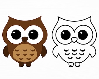 Owl Svg Bundle Animal Svg Cute Owl Svg Owl Silhouette Woodland Animal Svg Owl Svg Files for Cricut Owl Png Owl Clipart Digital Download