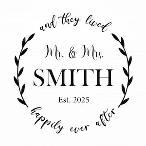 De heer en mevrouw Split monogram Svg bruiloft Svg familienaam Svg huwelijksuitnodiging Svg huwelijk Svg Dhr. en mevrouw Svg zijn net getrouwd Svg pas getrouwd cadeau