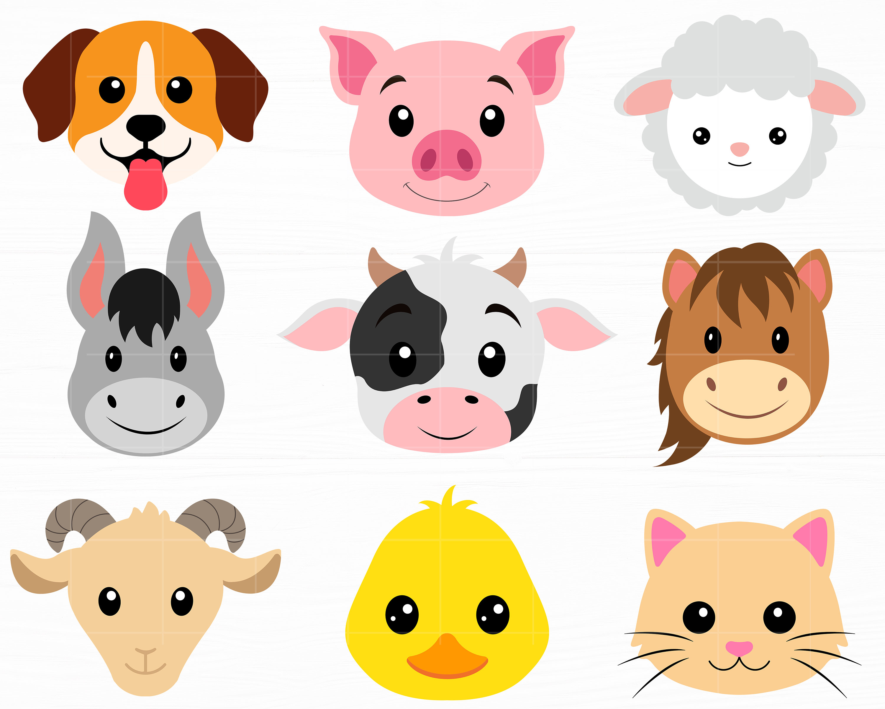 Farm Animals Svg Bundle Cute Farm Animals Svg Baby Horse Cow - Etsy UK Farm Animals Svg Bundle Cute Farm Animals Svg Baby Horse Cow - Etsy UK