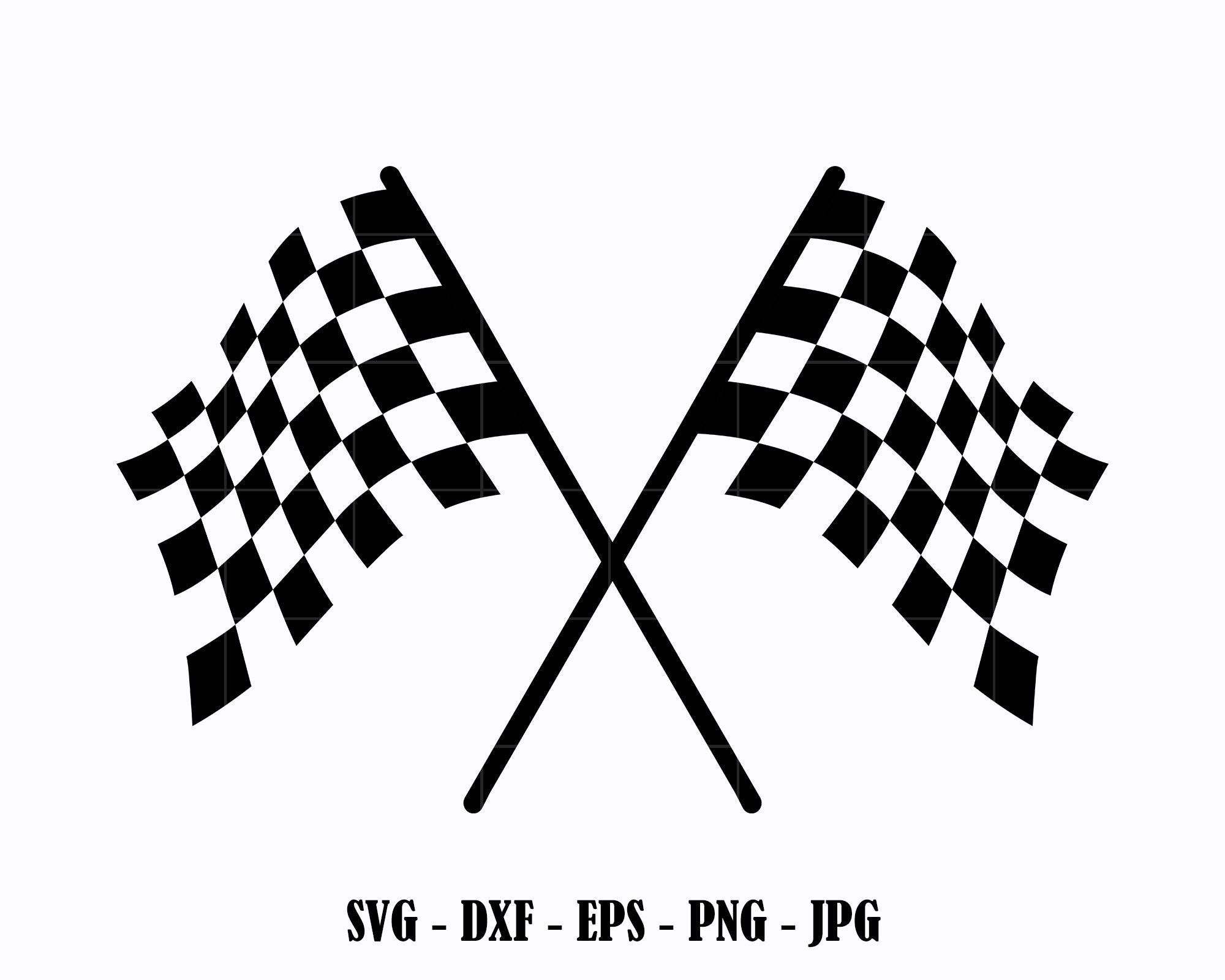 SVG F1 Race Flag Graphic by northseastudio · Creative Fabrica