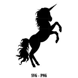 Einhorn Svg Dateien Einhorn Vektor Cut Dateien Einhorn Silhouett Einhorn Png Einhorn Svg Dateien für Cricut Digital Download