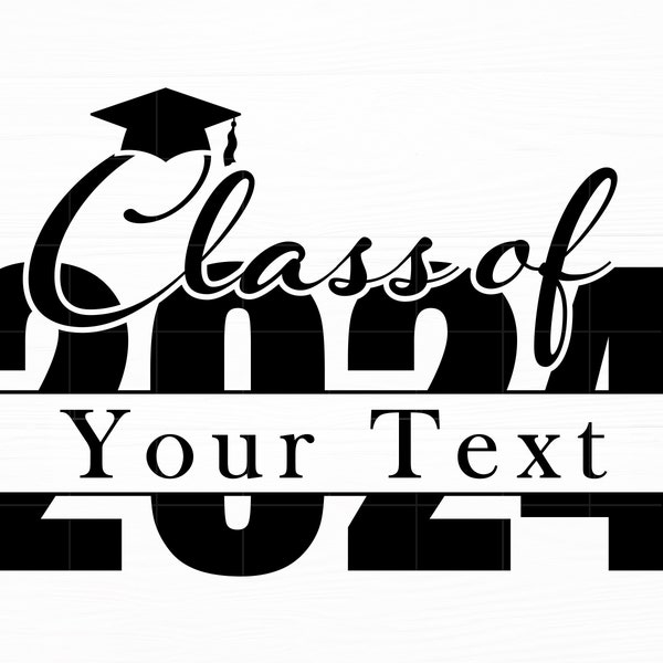 Class Of 2024 Svg Graduation Svg Class Of 2024 Name Frame Monogram Svg Senior Svg Graduation Cap Svg Class Of 2024 Cut File Digital Download