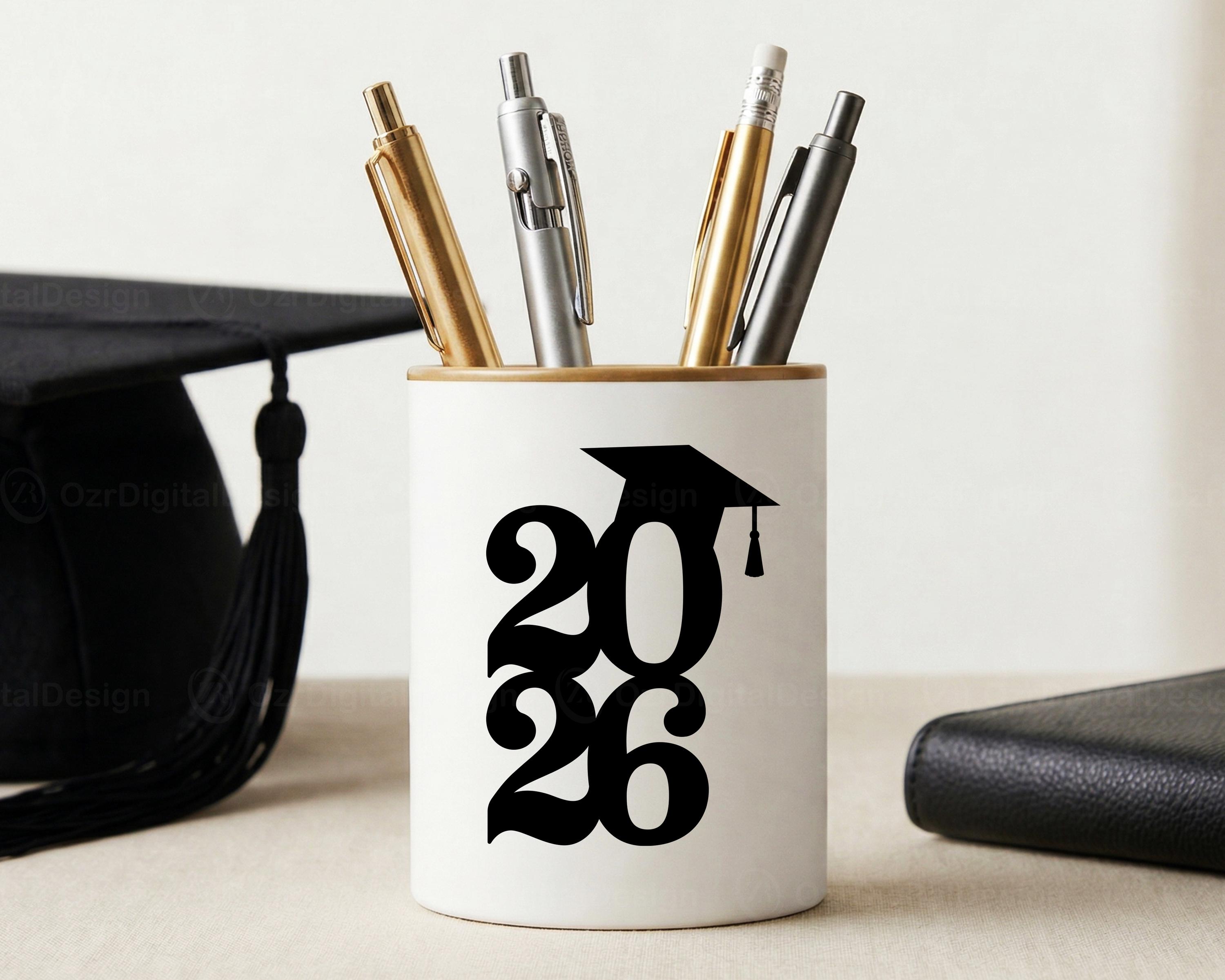 Class of 2026 Graduation SVG Bundle Senior Grad Cake Topper Design for ...