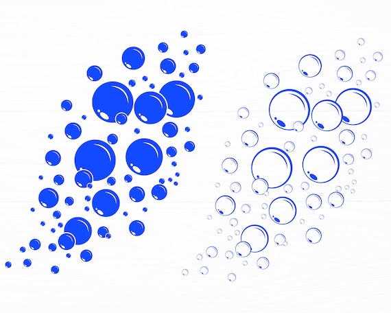 Bubbles Svg Bundle Seifenblasen Svg Bubbles Silhouette Seife - Etsy