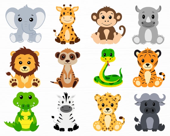 19 Silhouette Animals Downloadable Svg Png Pdf Jpg 300 Dpi 