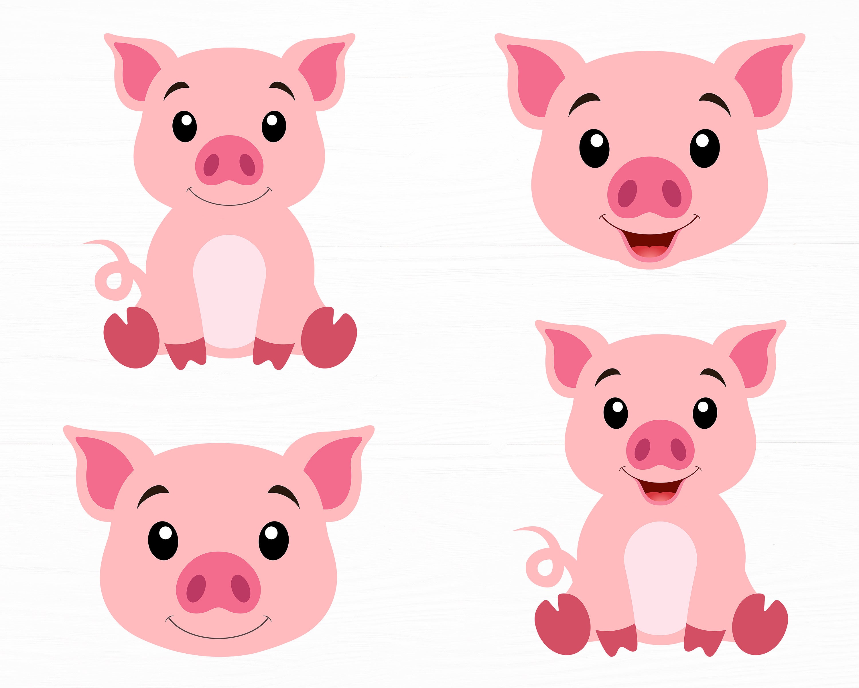 Baby Pig Svg Animal Svg Cute Pig Svg Farm Animal Svg Pig Png - Etsy Baby Pig Svg Animal Svg Cute Pig Svg Farm Animal Svg Pig Png - Etsy